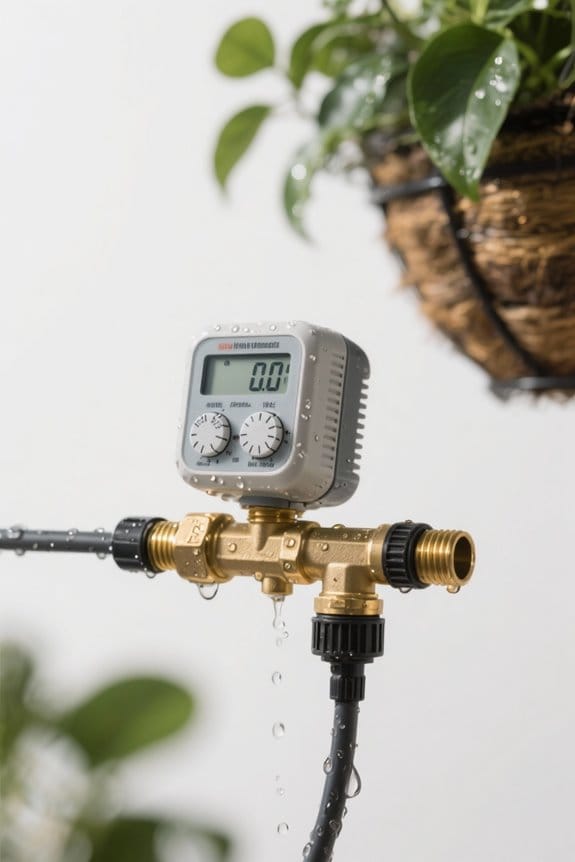 automated watering system setup