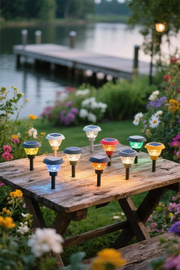 best solar dock lights