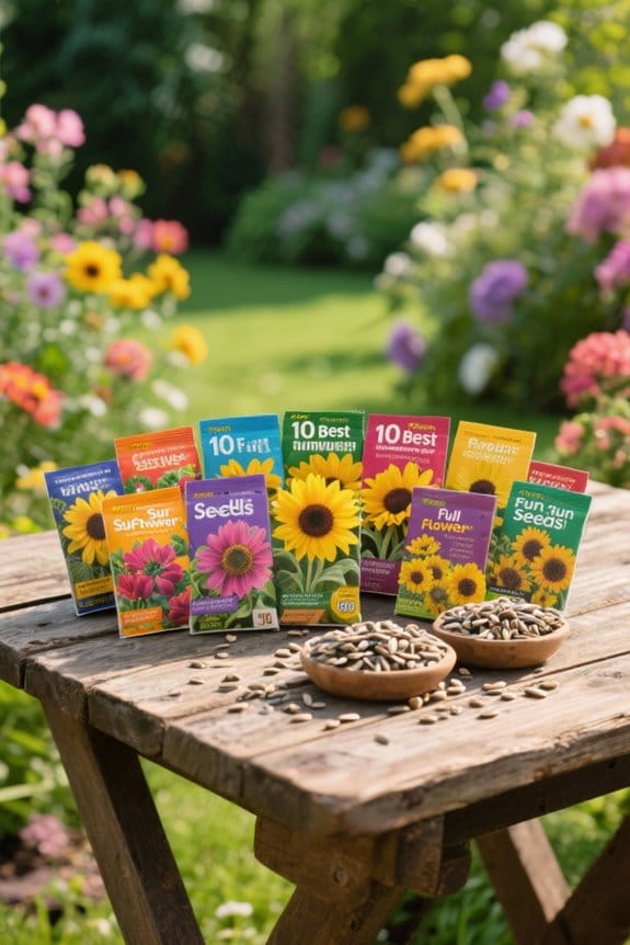 best sunny flower seeds