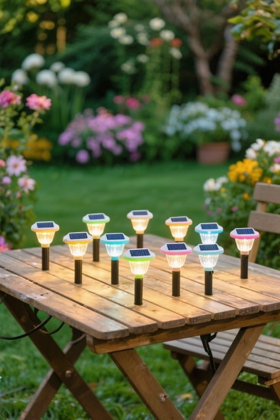 best table solar lights