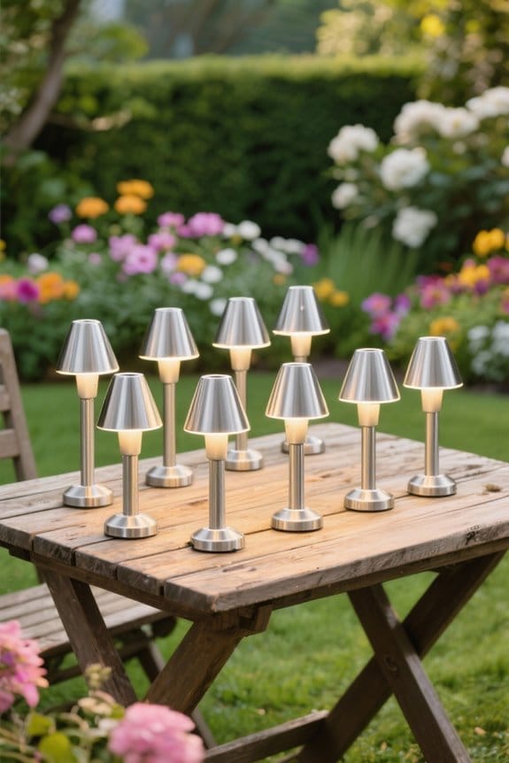 brushed nickel lighting options