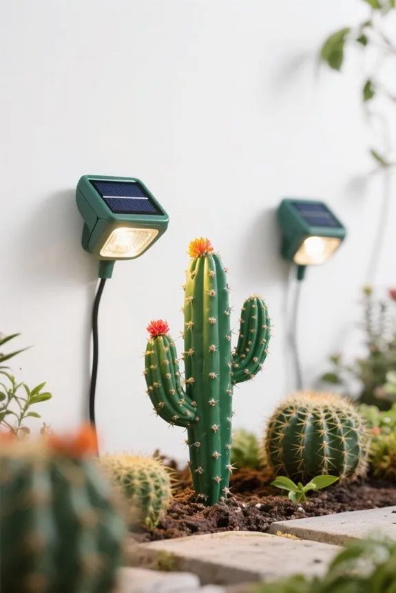 cactus solar light selection