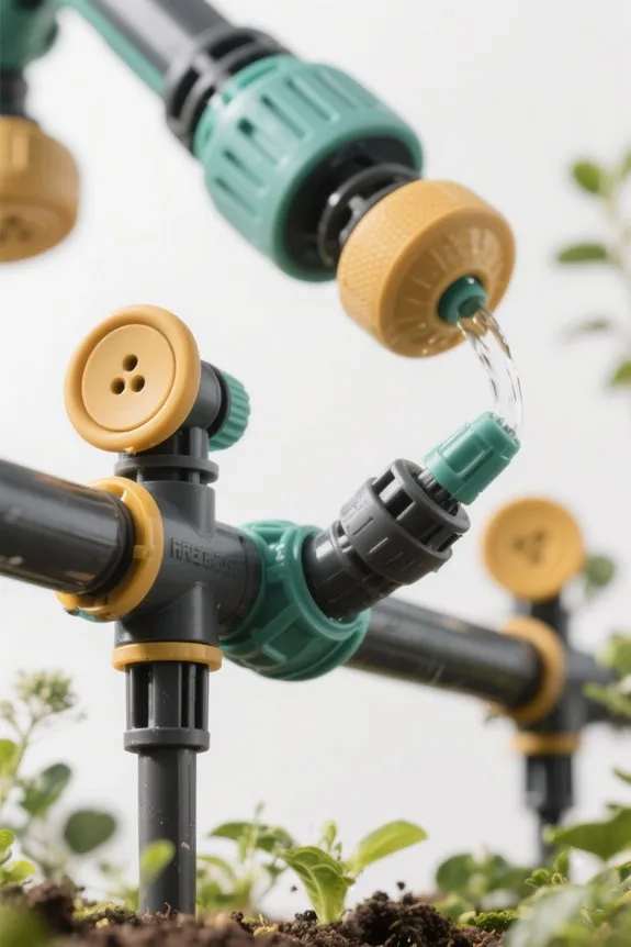 choosing button drip emitters