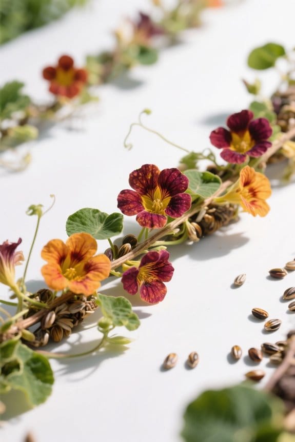 choosing climbing nasturtium seeds