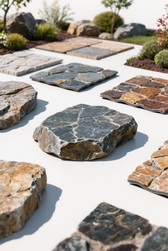 choosing durable landscape rocks