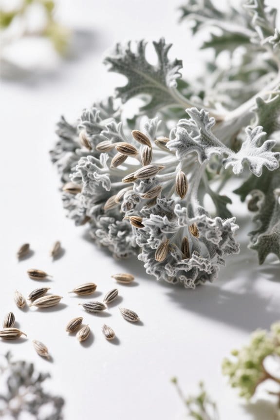 choosing dusty miller seeds