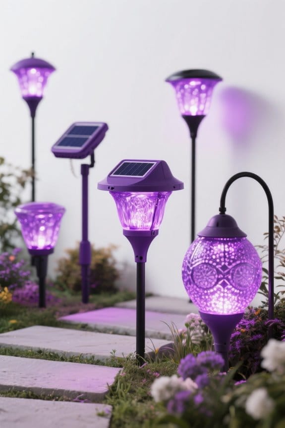 choosing efficient purple lights
