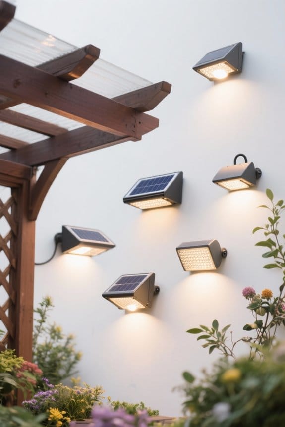 choosing solar pergola lights