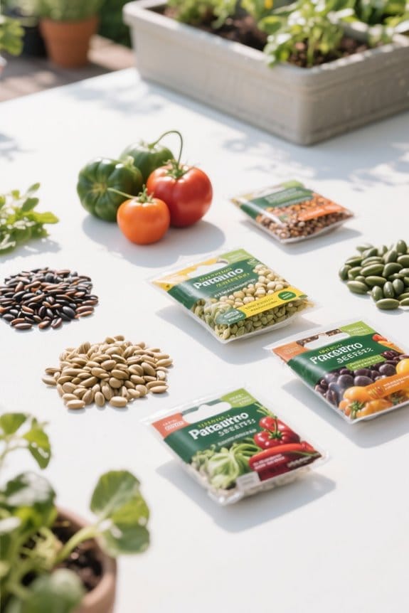 choosing suitable vegetable seeds