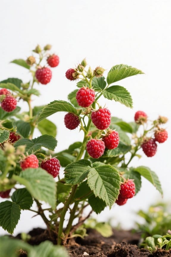 choosing thornless raspberry plants