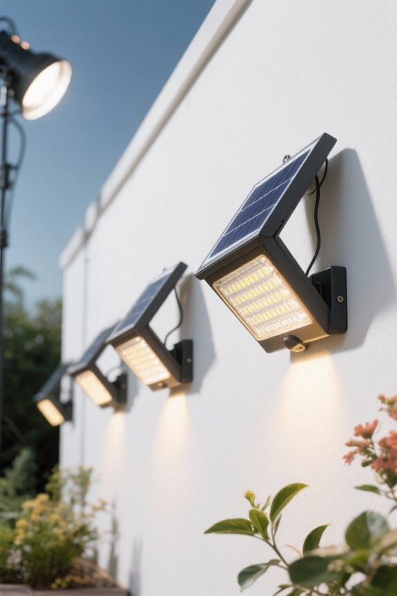 choosing wall mount solar lights