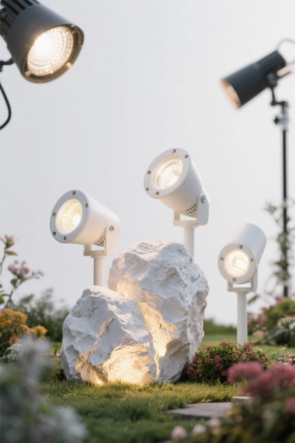 choosing white rock lights