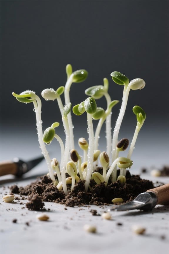 dark grown sprouts enhance cuisine