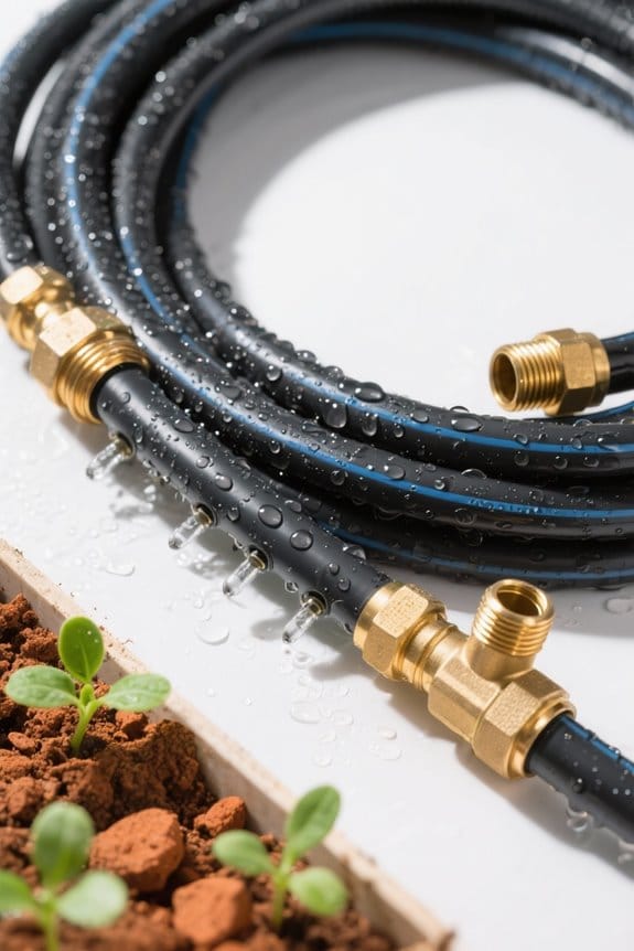 efficient raised bed irrigation