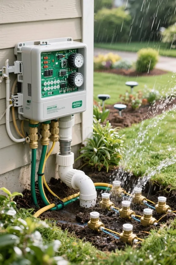 efficient smart irrigation control