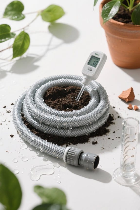 efficient soaker hose watering