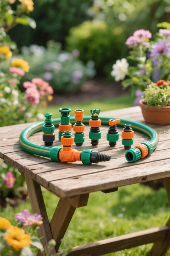 garden hose connector sets