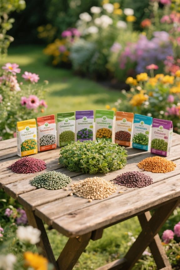 ground cover seeds selection