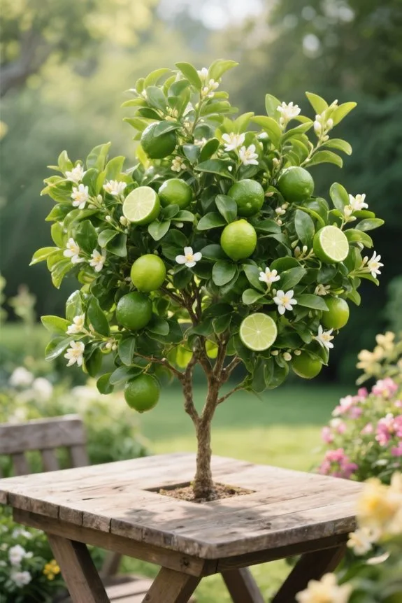 growing zesty persian limes