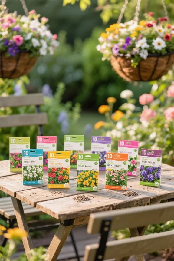 hanging basket seed selection