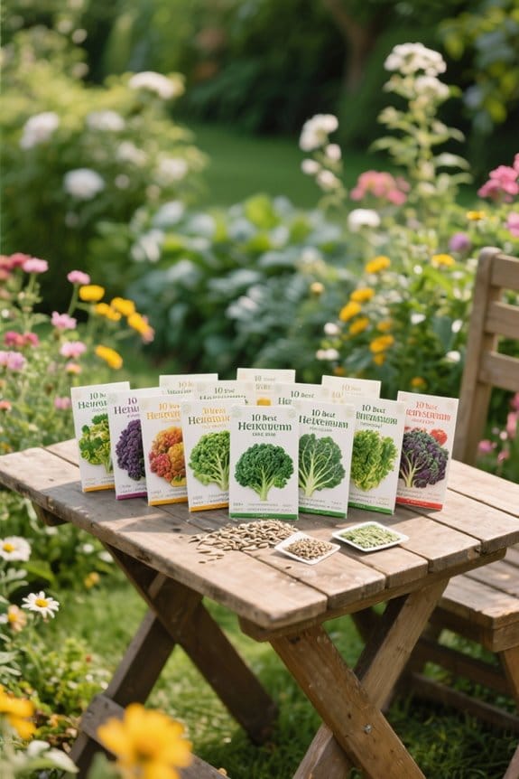 heirloom kale seeds selection