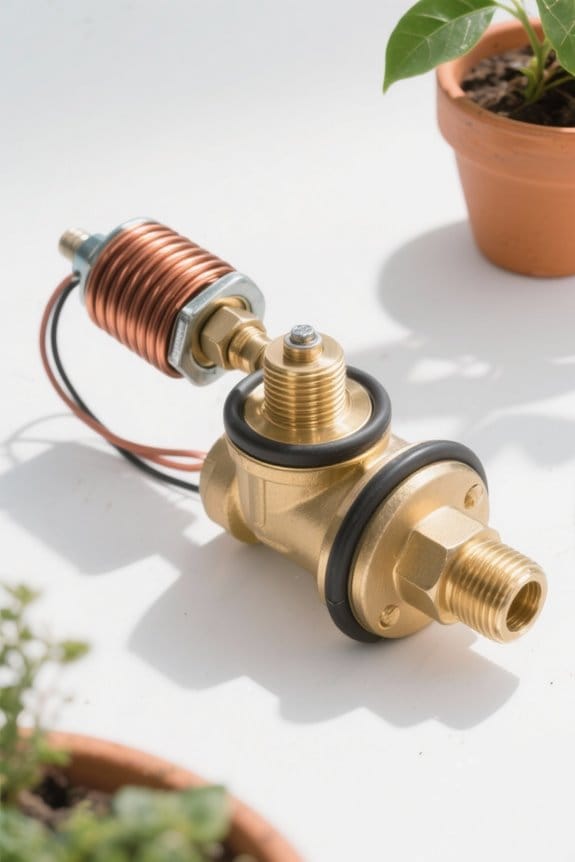 install new solenoid securely