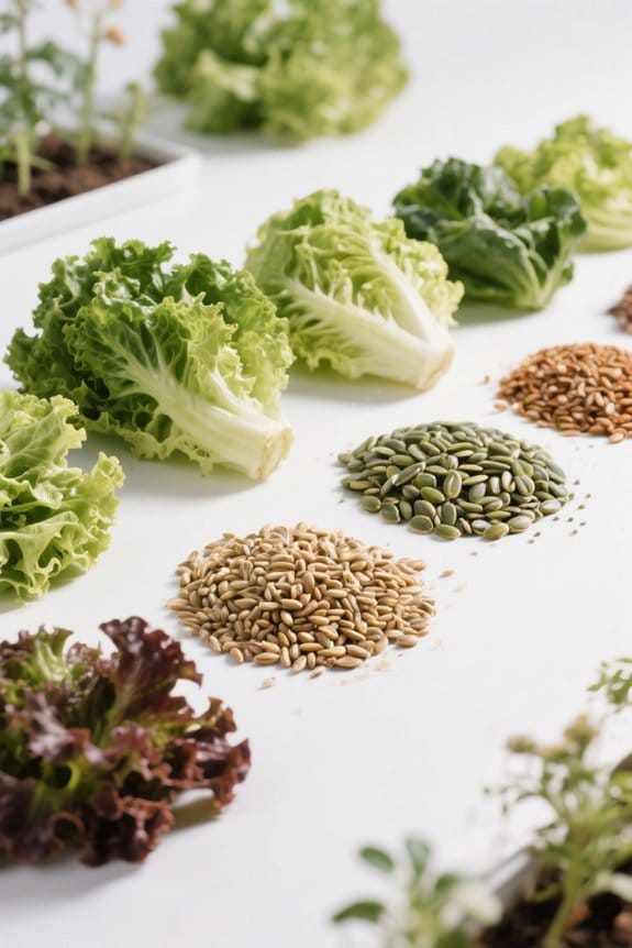 lettuce seed variety selection