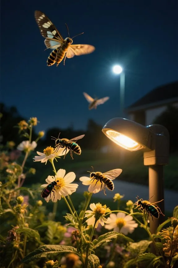 light pollution disrupts pollination