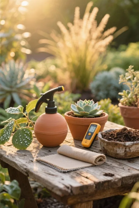 mitigating garden heat stress