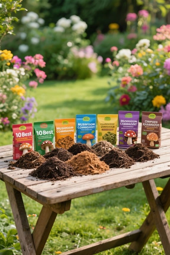 mushroom compost for gardening