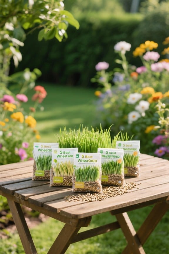 nutrient rich wheatgrass seed selection