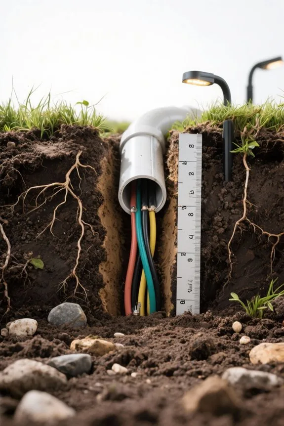 optimal burial depth guidelines
