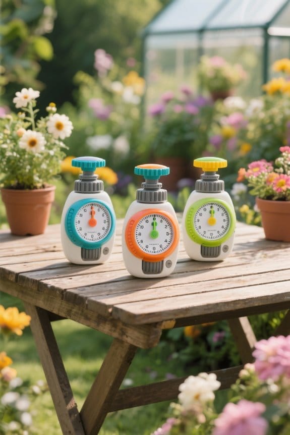 optimal greenhouse irrigation timers