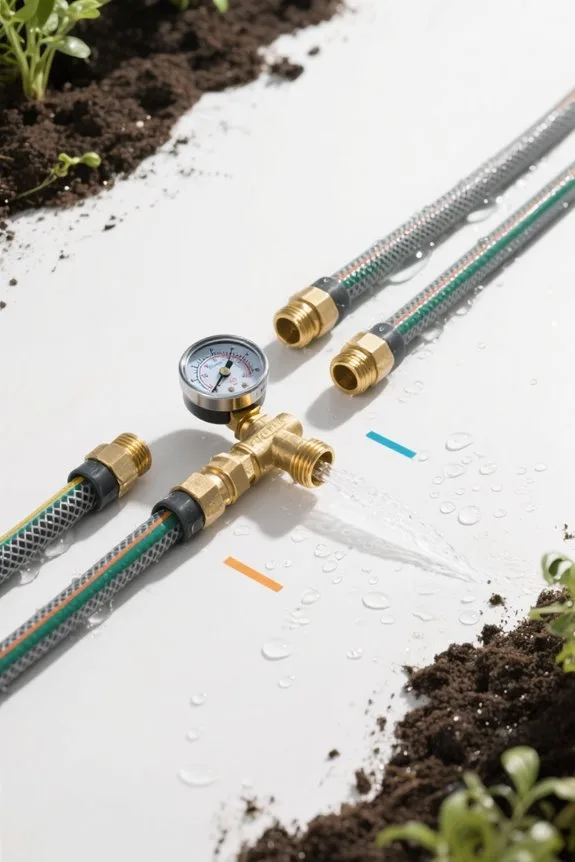 optimal soaker hose pressure