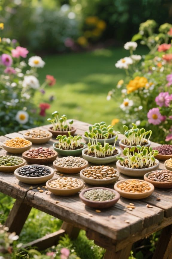 organic sprouting seeds guide