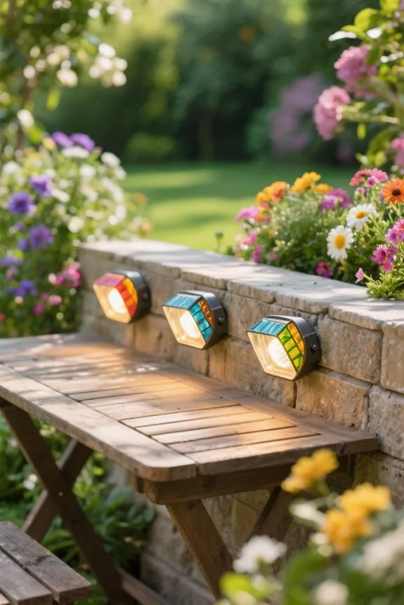 outdoor retaining wall lighting
