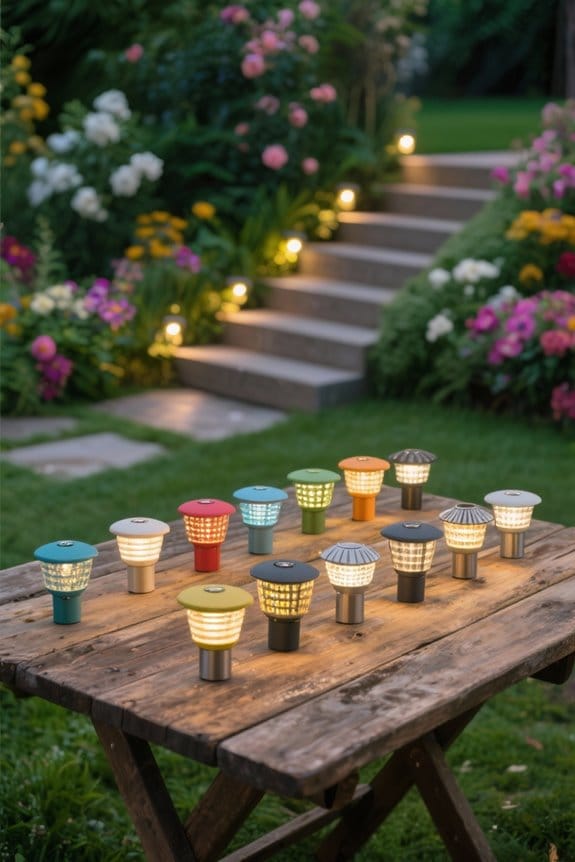 outdoor stair step lighting