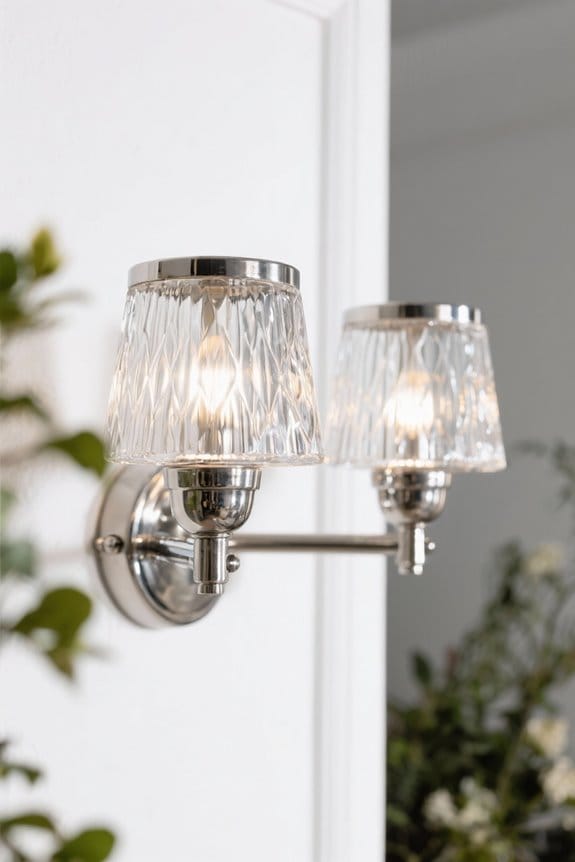 polished nickel light selection