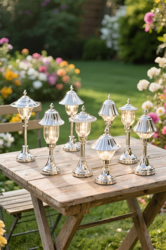 polished nickel lighting options