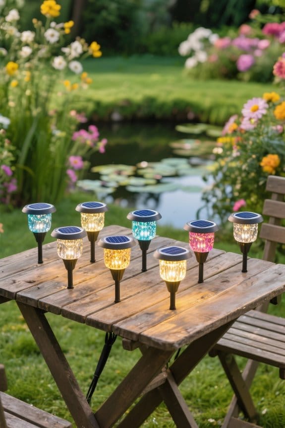 pond solar lights review