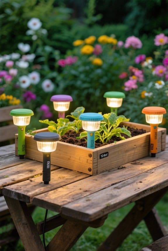 raised bed gardening lights