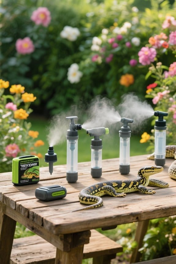 reptile hydration misting systems