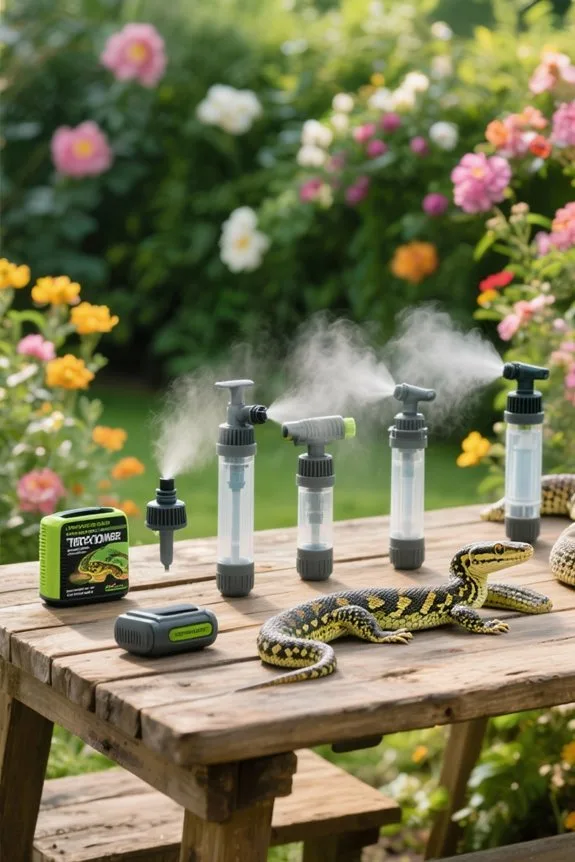 reptile hydration misting systems