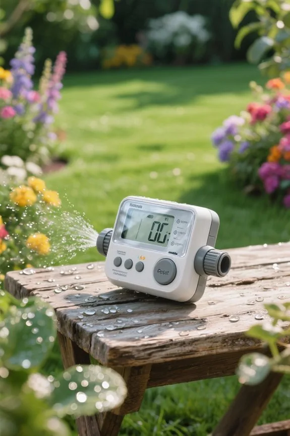 resetting frozen sprinkler timer