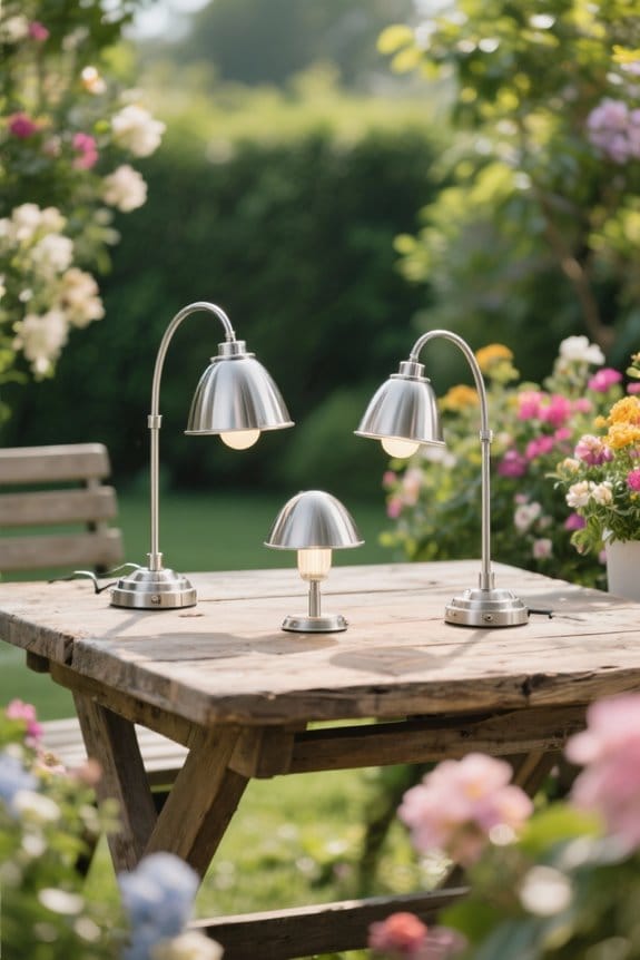 satin nickel lighting options