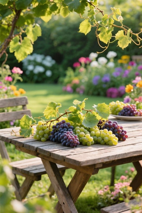 seedless grape vine selection