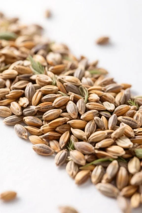 selecting winter rye seeds