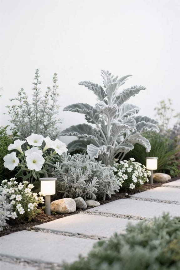 silver foliage moon gardens