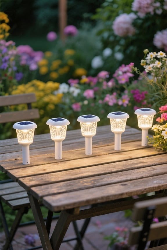 soft white outdoor solar lights
