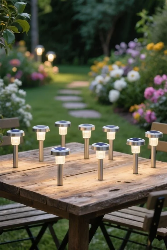 stylish modern solar lighting
